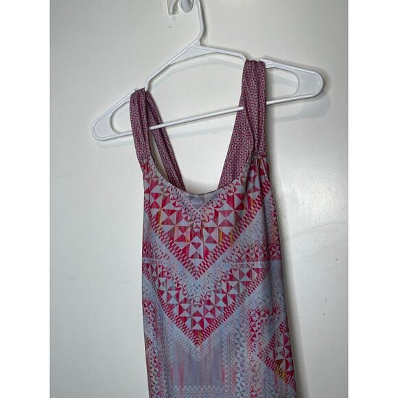 Prana Multicolour Geometric Print Pullover Tank Top Lightweight Design Women's S - Picture 3 of 8
